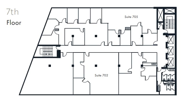 1112 W Pender St, Vancouver, BC for lease Floor Plan- Image 1 of 1