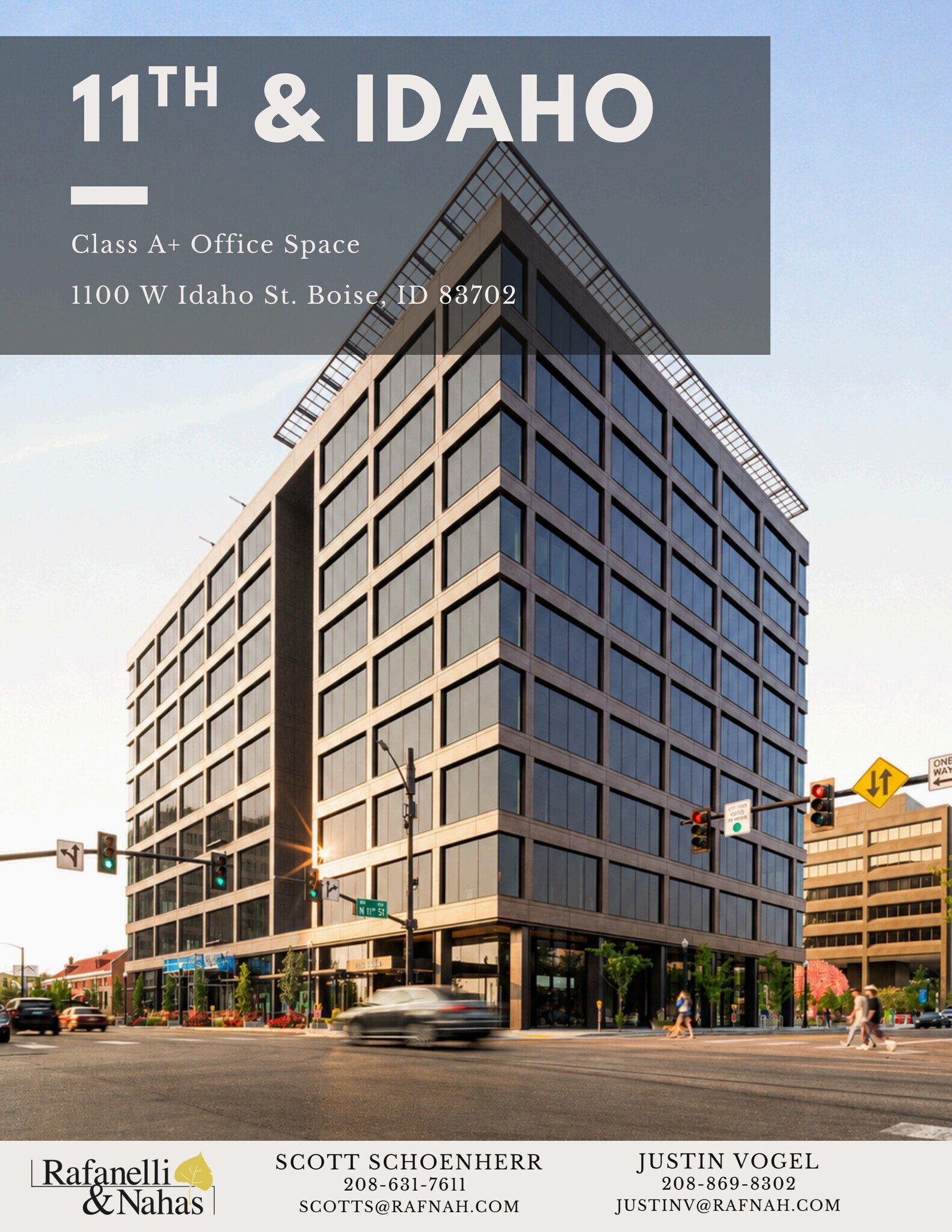 1100 W Idaho St, Boise, ID à louer Photo du bâtiment- Image 1 de 10