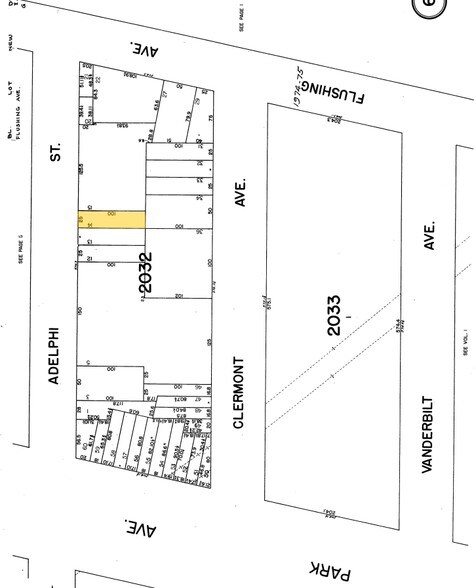 21 Adelphi St, Brooklyn, NY à vendre - Plan cadastral - Image 2 de 2