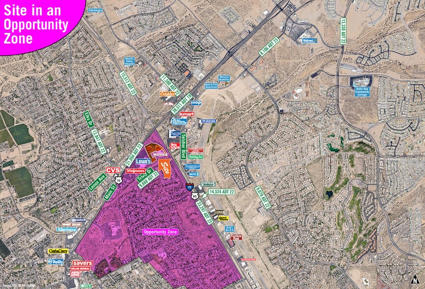 2520 N Triviz Dr, Las Cruces, NM for lease - Aerial - Image 1 of 6