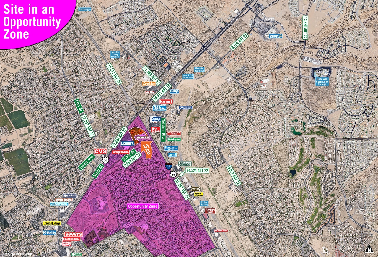 2520 N Triviz Dr, Las Cruces, NM for lease Aerial- Image 1 of 7