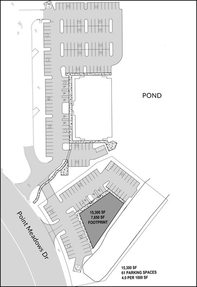 8350 Point Meadows Dr, Jacksonville, FL à louer - Plan de site - Image 2 de 4