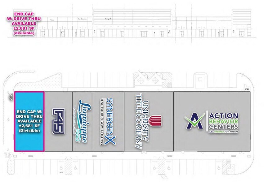 7202 N Grand Pky W, Spring, TX à louer - Photo du bâtiment - Image 3 de 4