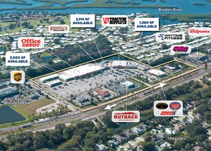 4310-4658 E State Road 64, Bradenton, FL - aerial  map view