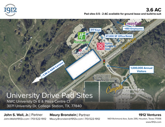 Plus de détails pour 3071 University, College Station, TX - Terrain à vendre