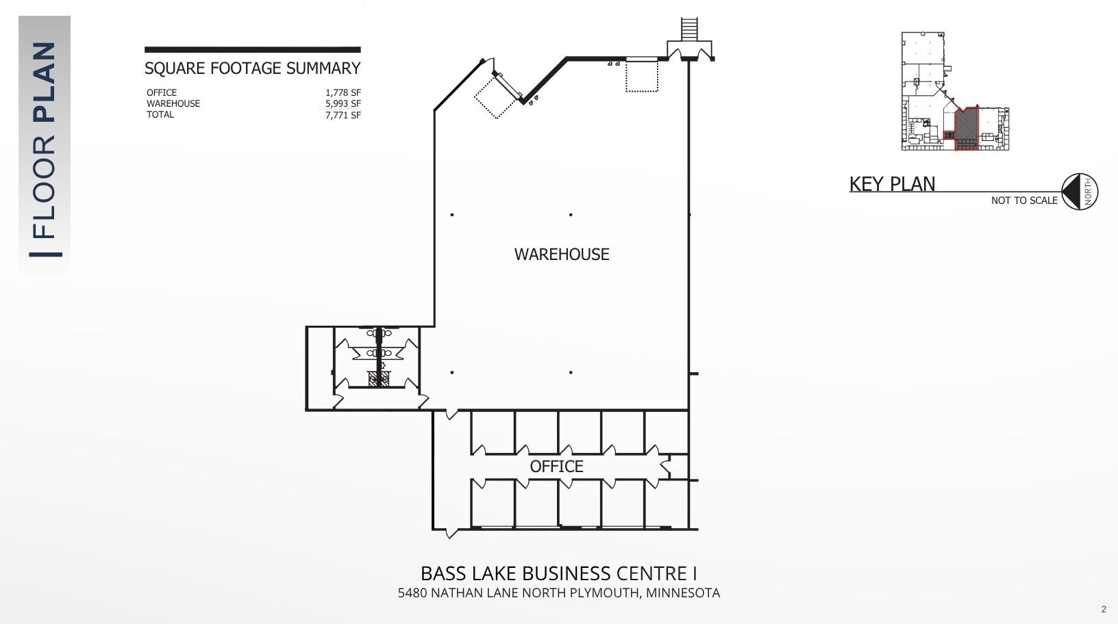 5480 N Nathan Ln, Plymouth, MN for lease Floor Plan- Image 1 of 1