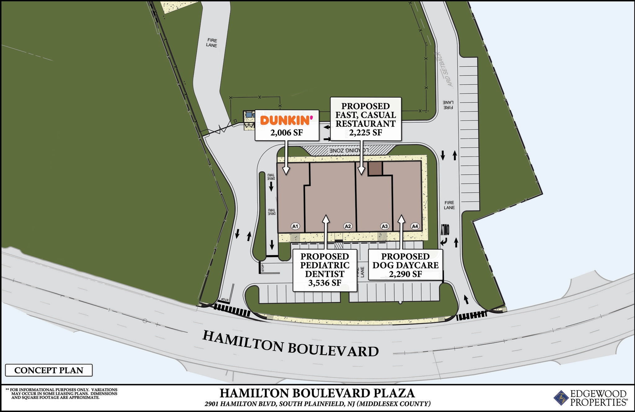 2901 Hamilton Blvd, South Plainfield, NJ for lease Site Plan- Image 1 of 1