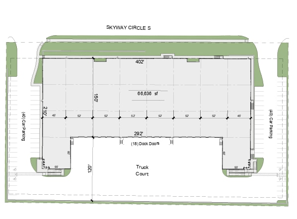 3110 Skyway Cir S, Irving, TX for lease - Site Plan - Image 3 of 3