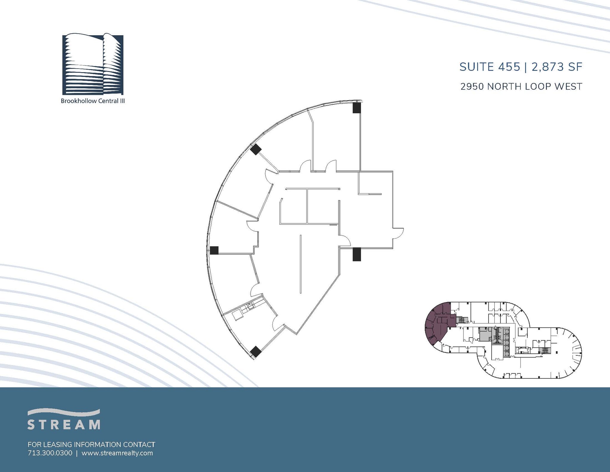 2950 N Loop Fwy W, Houston, TX à louer Plan d’étage- Image 1 de 1