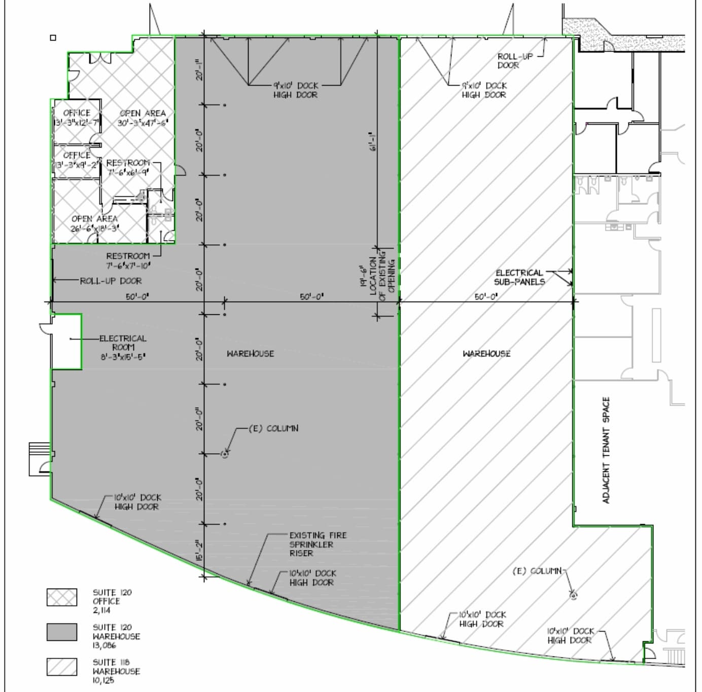 4603 N Brawley Ave, Fresno, CA à louer Plan d’étage- Image 1 de 1
