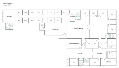 300 E Main St, Charlottesville, VA - Aerial  map view