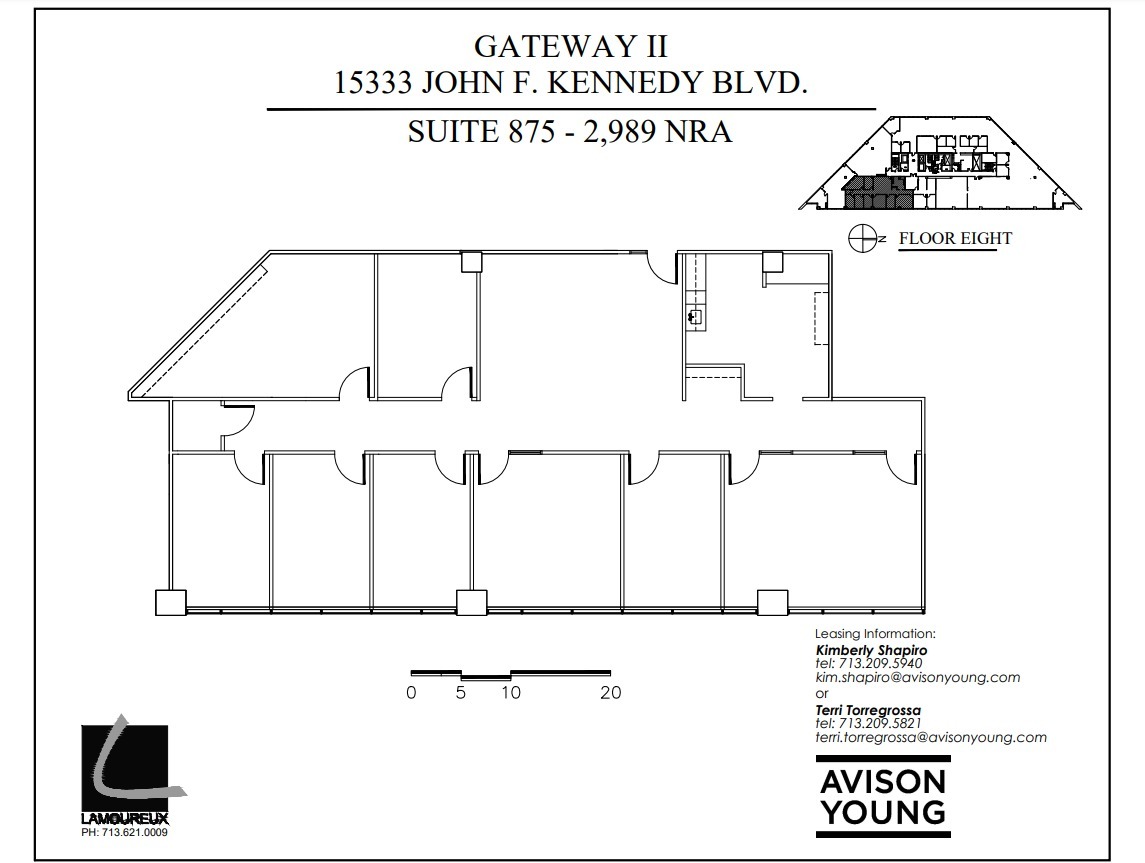 15333 John F Kennedy Blvd, Houston, TX for lease Floor Plan- Image 1 of 2