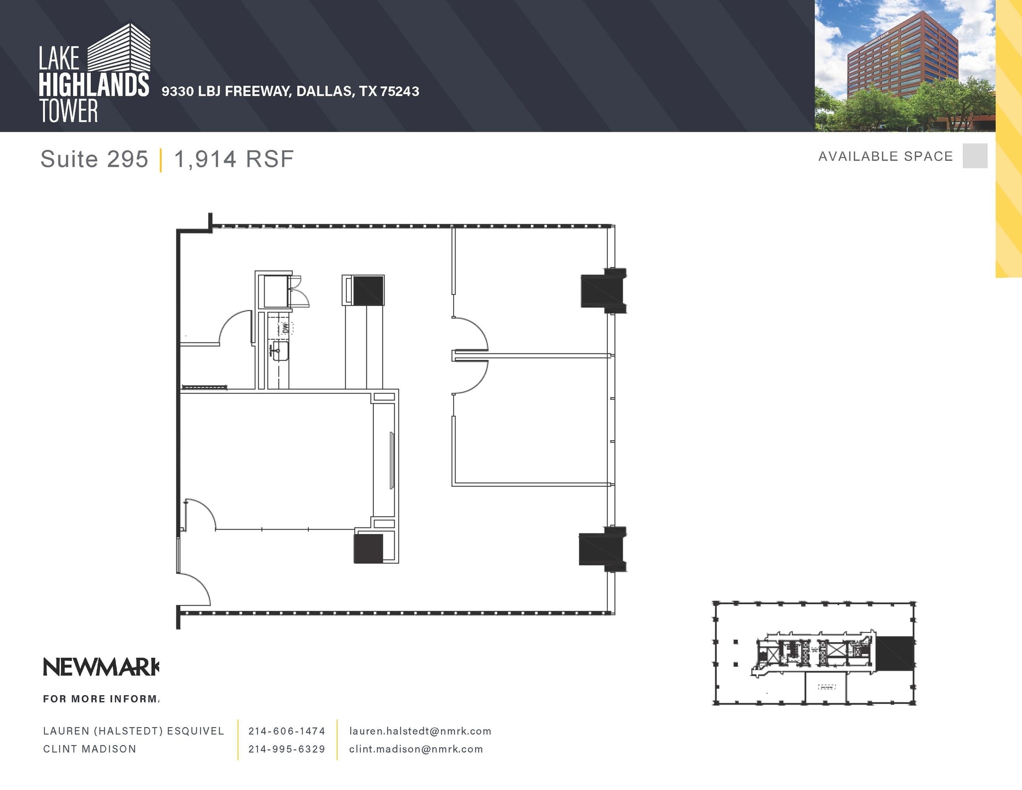 9330 Lyndon B Johnson Fwy, Dallas, TX à vendre Plan d’étage- Image 1 de 1