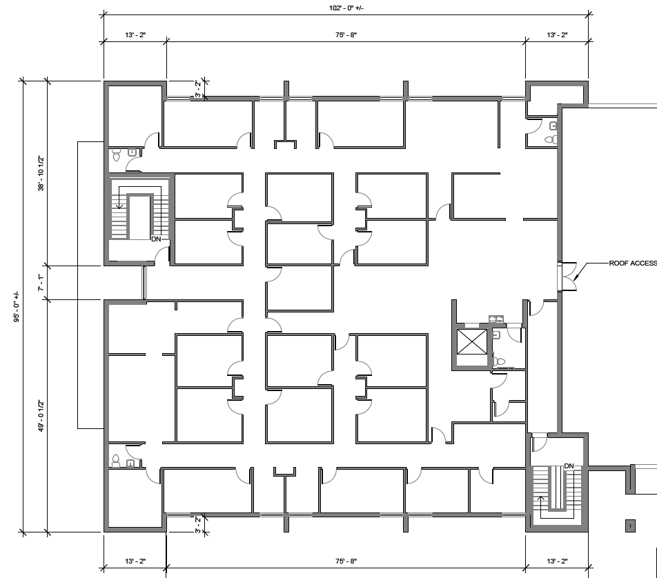 900-950 N Porter Ave, Norman, OK à vendre Plan d’étage- Image 1 de 7