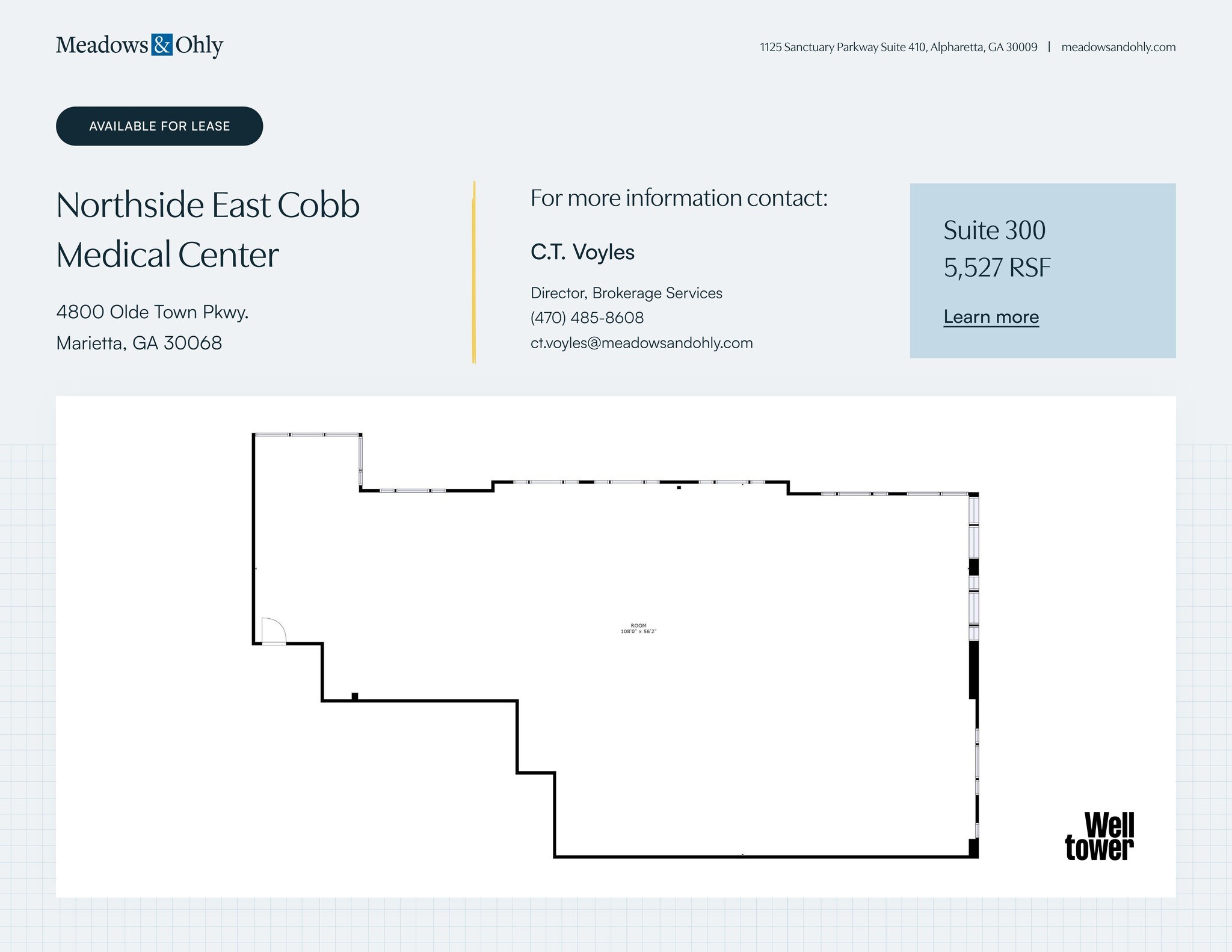 4800 Olde Towne Pky, Marietta, GA à louer Plan de site- Image 1 de 2