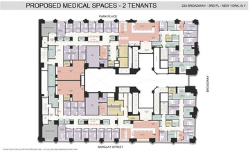 233 Broadway, New York, NY à louer Plan d  tage- Image 2 de 11