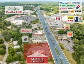 2161 S Byron Butler Pky, Perry, FL - Aerial map view