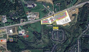 Route 228 Weatherburn Dr, Valencia, PA - AERIAL  map view