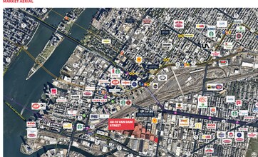 4818 Van Dam St, Long Island City, NY - Aérien  Vue de la carte