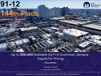 Plus de détails pour 9112 144th Pl, Jamaica, NY - Terrain à vendre