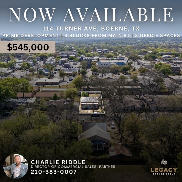 114 Turner Ave, Boerne, TX à vendre - Photo du bâtiment - Image 2 de 9