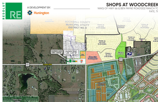 Plus de détails pour NWQ OF HWY 66 & BEN PAYNE ROAD, Fate, TX - Vente au détail à louer