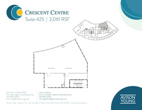 100 Crescent Center Pkwy, Tucker, GA for lease Floor Plan- Image 1 of 2