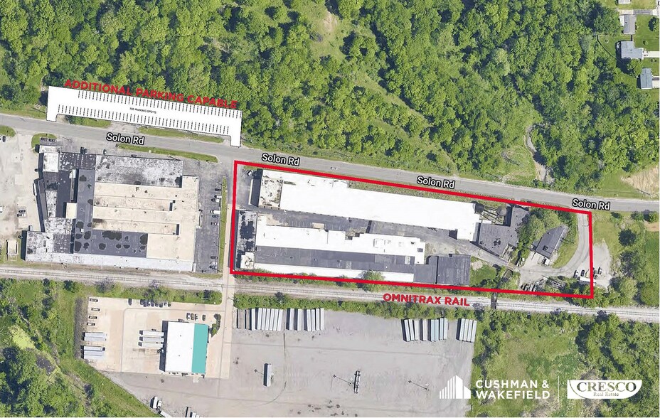 24350-24500 Solon Rd, Bedford Heights, OH à vendre - Aérien - Image 2 de 7