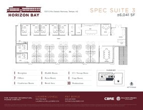 1337 E Rio Salado Parkway, Tempe, AZ for lease Floor Plan- Image 1 of 1
