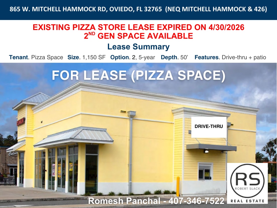865 W Mitchell Hammock Rd, Oviedo, FL for lease Building Photo- Image 1 of 7