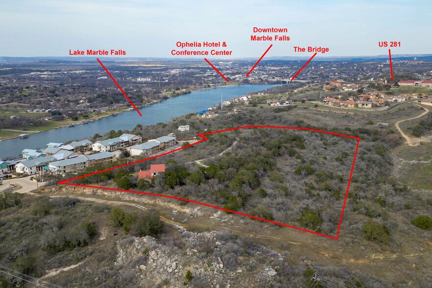 103 Palmie Ln, Marble Falls, TX à vendre - Aérien - Image 3 de 48