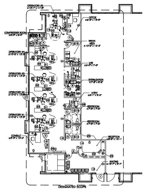 2525 W Carefree Hwy, Phoenix, AZ for lease Floor Plan- Image 1 of 7