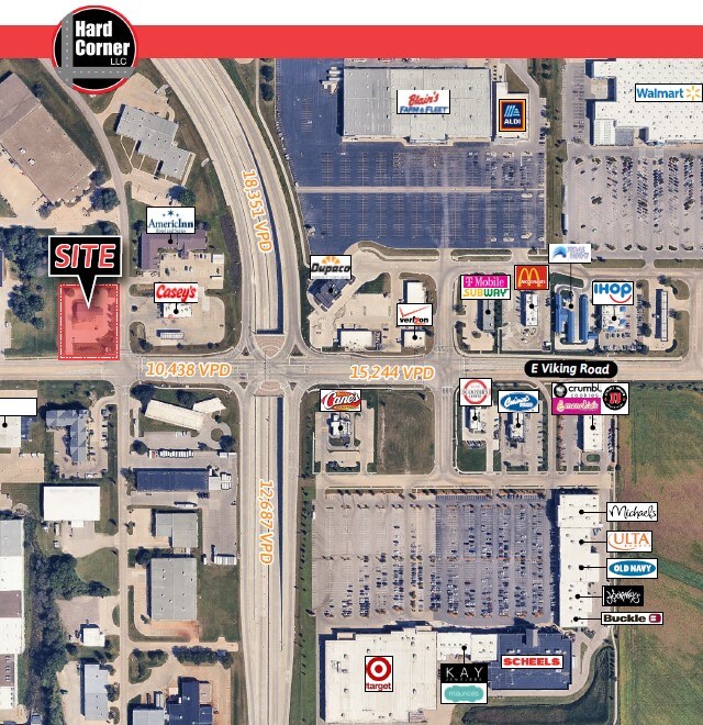 More details for 225 Viking Rd, Cedar Falls, IA - Land for Lease