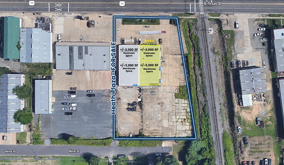 2058-2060 E Texas St, Bossier City, LA à louer - Photo du bâtiment - Image 2 de 23