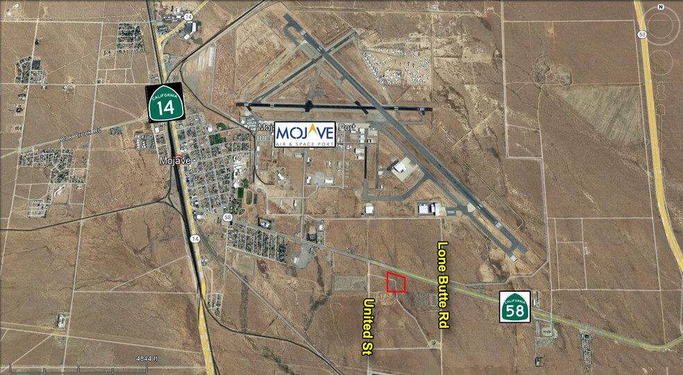 Hwy 58 & Lone Butte Rd, Mojave, CA for lease - Building Photo - Image 2 of 9