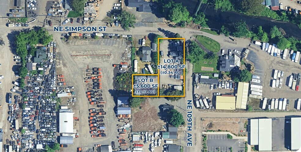 10820 NE Simpson St, Portland, OR à vendre - Aérien - Image 2 de 4