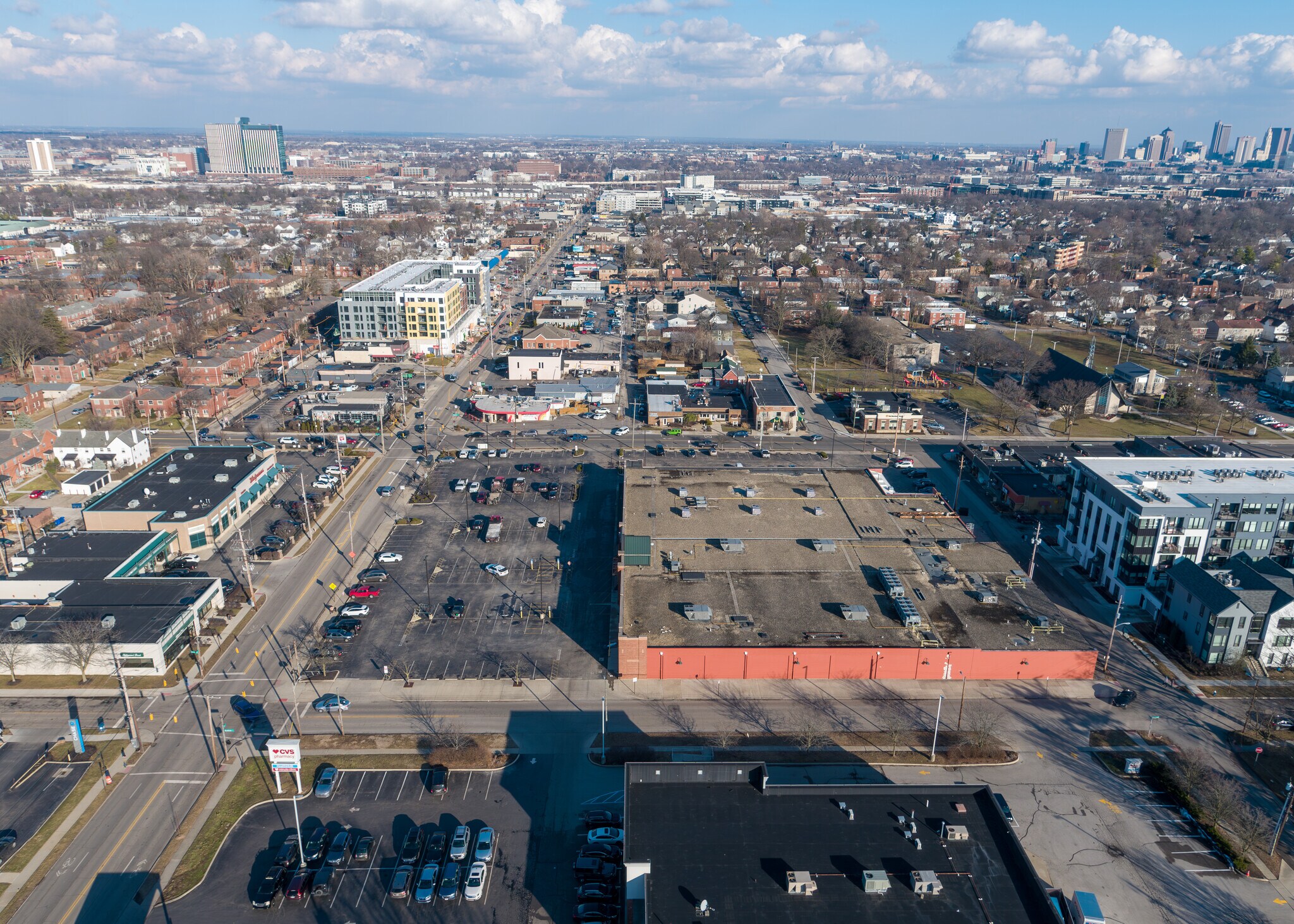 1451 Broadview Ave, Columbus, OH for lease Aerial- Image 1 of 3
