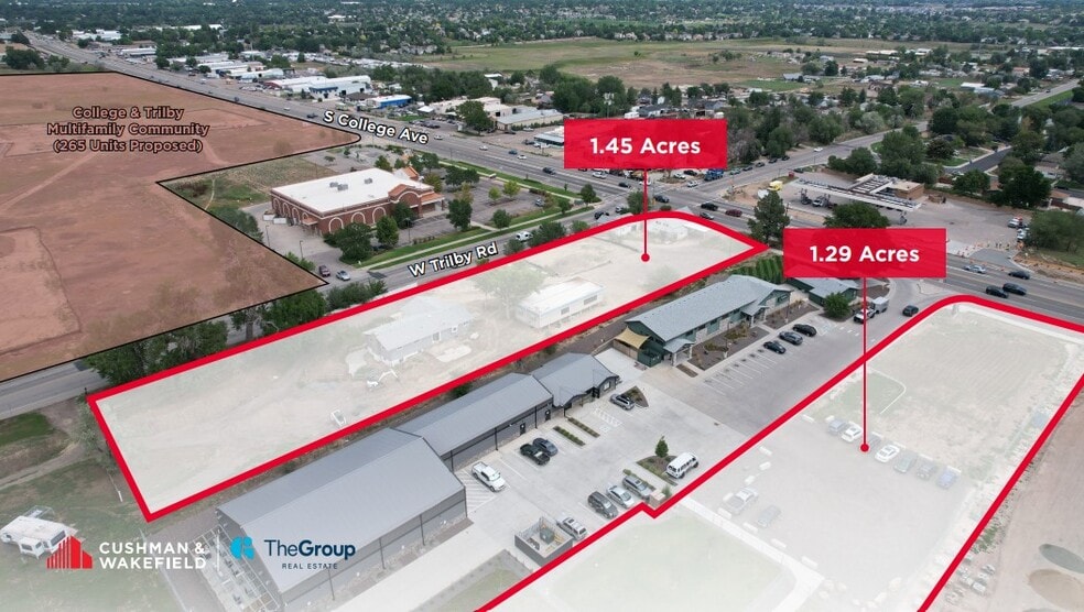 6629 & 6641 S College Ave, Fort Collins, CO à vendre - Photo du bâtiment - Image 1 de 1