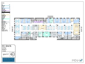 6 E 32nd St, New York, NY à louer Plan d  tage- Image 1 de 17