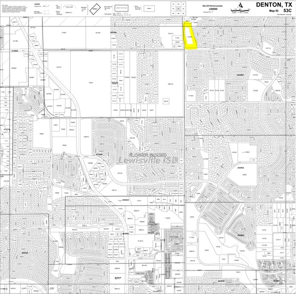 6000 Morriss Rd, Flower Mound, TX à vendre - Plan cadastral - Image 3 de 3