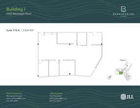 2333 Waukegan Rd, Bannockburn, IL for lease Floor Plan- Image 1 of 1