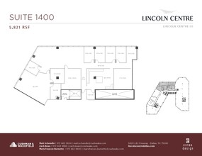 5400 Lyndon B Johnson Fwy, Dallas, TX à louer Plan d’étage- Image 1 de 1