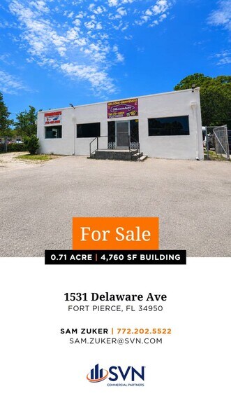 1531 Delaware Ave, Fort Pierce, FL à vendre - Vidéo sur l’inscription commerciale - Image 2 de 14