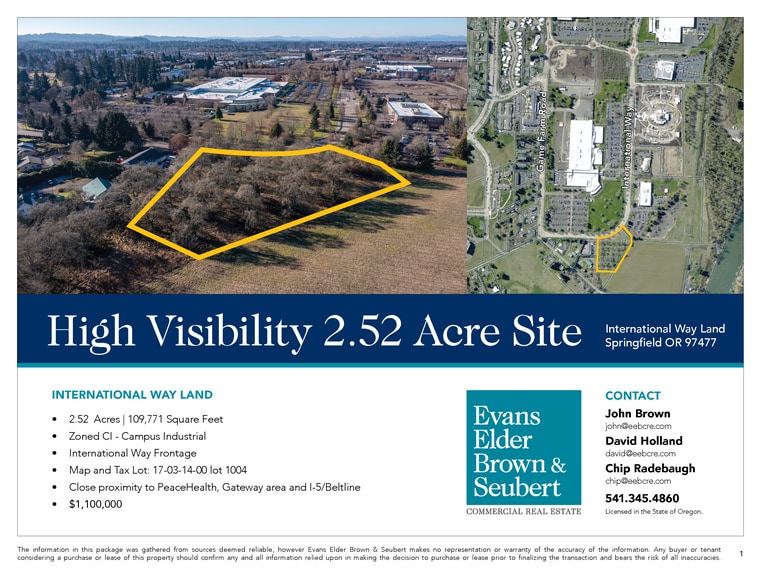 International Way, Springfield, OR for sale - Building Photo - Image 2 of 6
