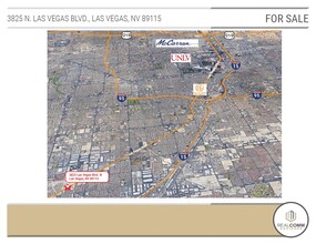 3825 Las Vegas Blvd N, Las Vegas, NV - aerial  map view - Image1