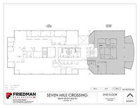 38705 7 Mile Rd, Livonia, MI à louer Plan d’étage- Image 2 de 2