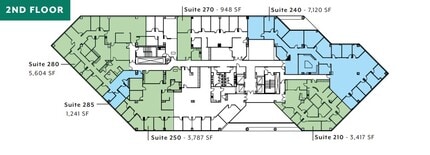 6550 Rock Spring Dr, Bethesda, MD à louer Plan d’étage- Image 1 de 1