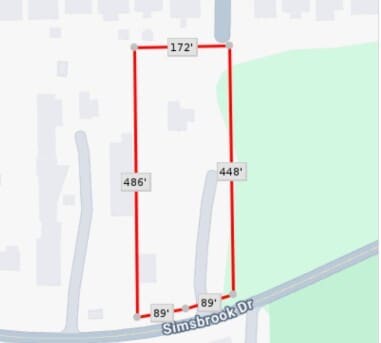 5104 Simsbrook Dr, Houston, TX for sale - Plat Map - Image 3 of 4
