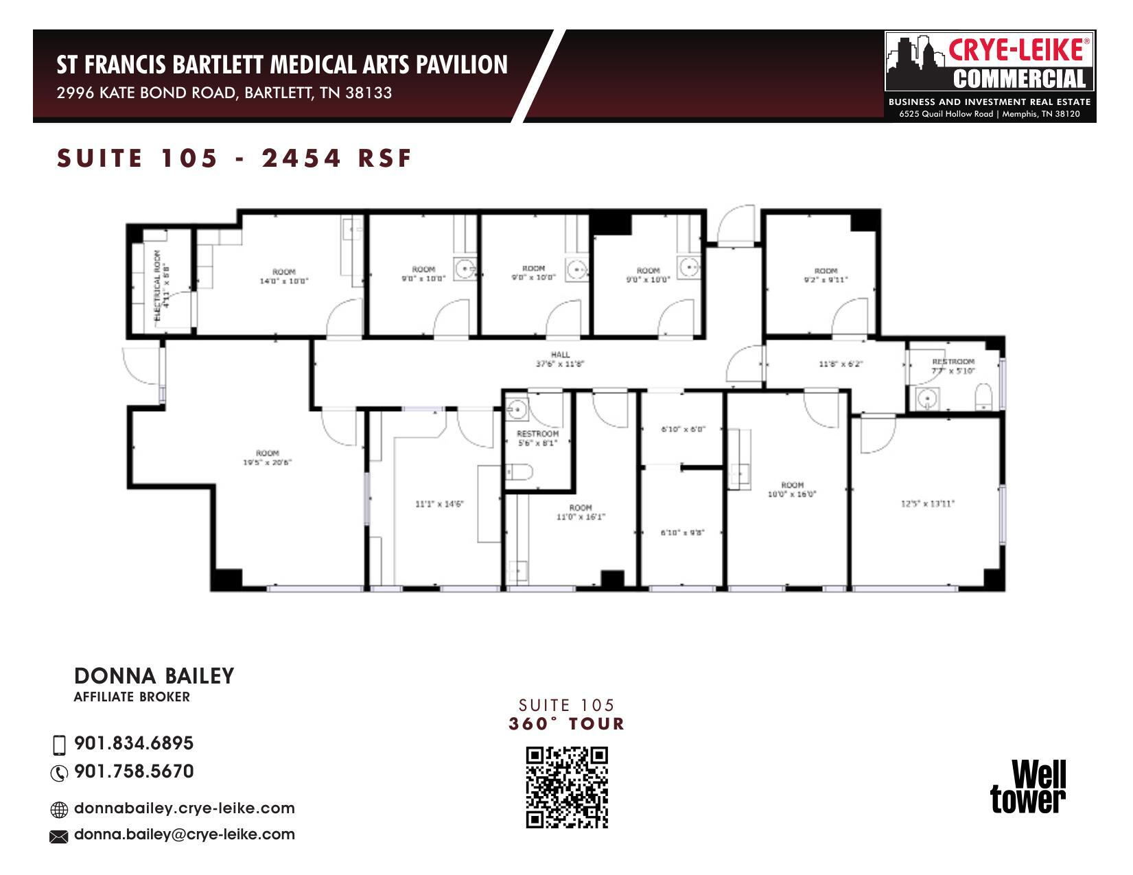 2996 Kate Bond Rd, Bartlett, TN for lease Floor Plan- Image 1 of 1