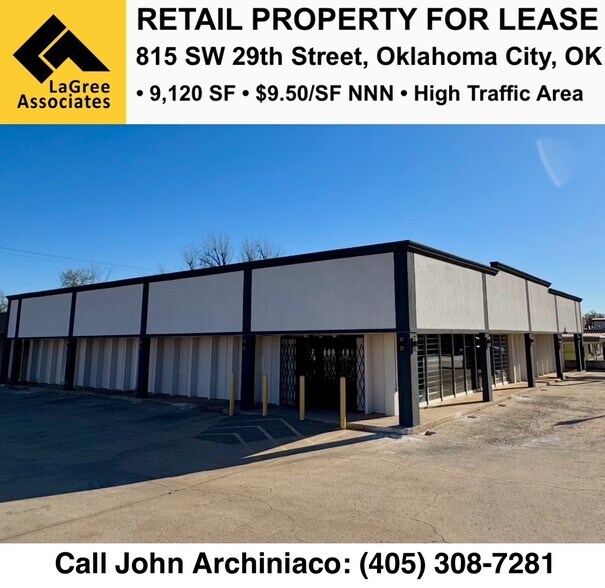 815 SW 29th St, Oklahoma City, OK for lease - Building Photo - Image 1 of 6